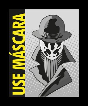 Camiseta Watchmen Rorschach