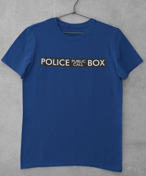 Camiseta caixa azul Doctor Who