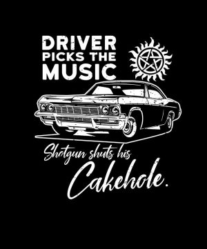 Camiseta Série Supernatural