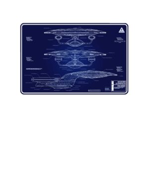 Camiseta Enterprise Schematics
