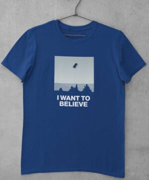 Camiseta I want to believe Tardis