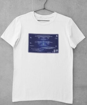 Camiseta Enterprise Schematics