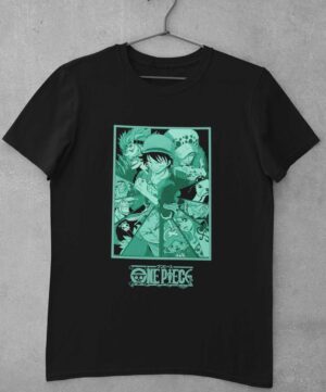 Camiseta OnePiece Heróis e Vilões
