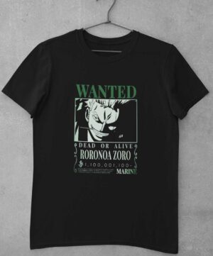 Camiseta Zoro, o procurado