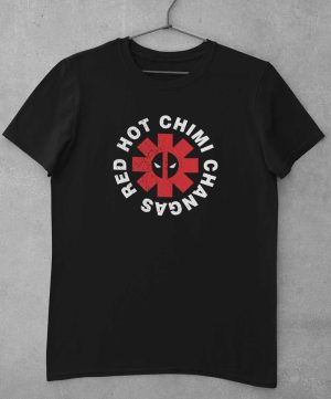 Camiseta Deadpool Red Hot Chimichangas