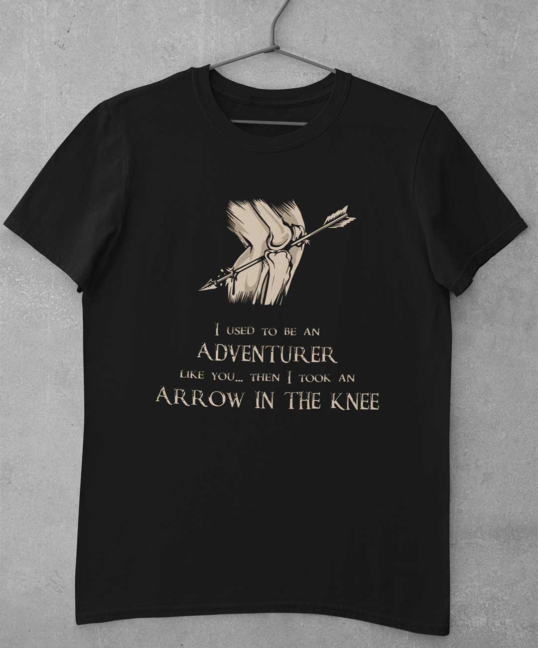 Camiseta Flecha no Joelho - Skyrim